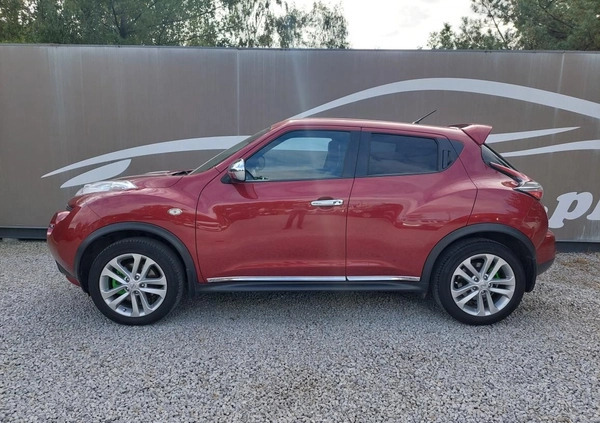 Nissan Juke cena 43900 przebieg: 90714, rok produkcji 2010 z Ińsko małe 79